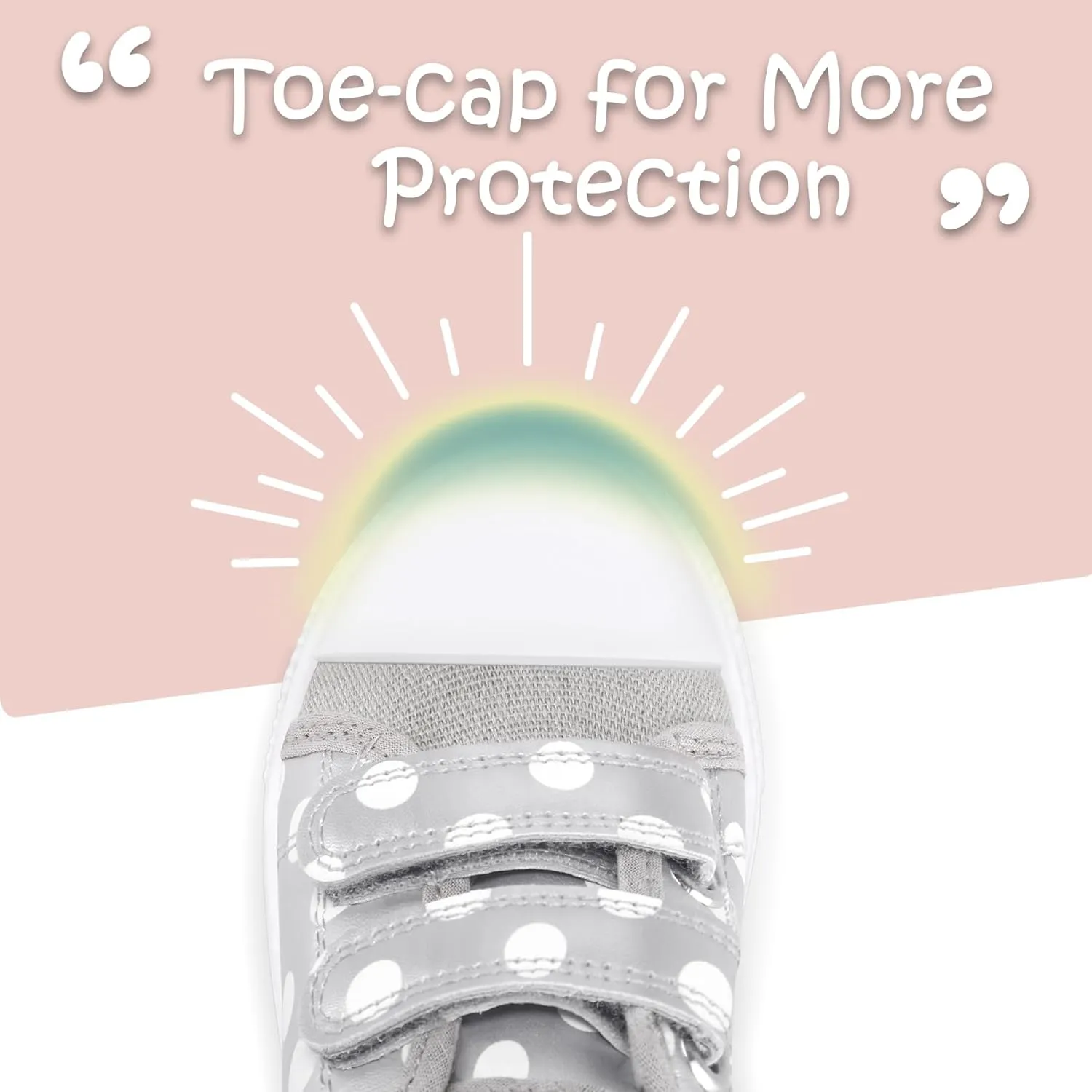 K KomForme Sneakers for Boys and Girls,Toddler Kids Soft Walking Shoes