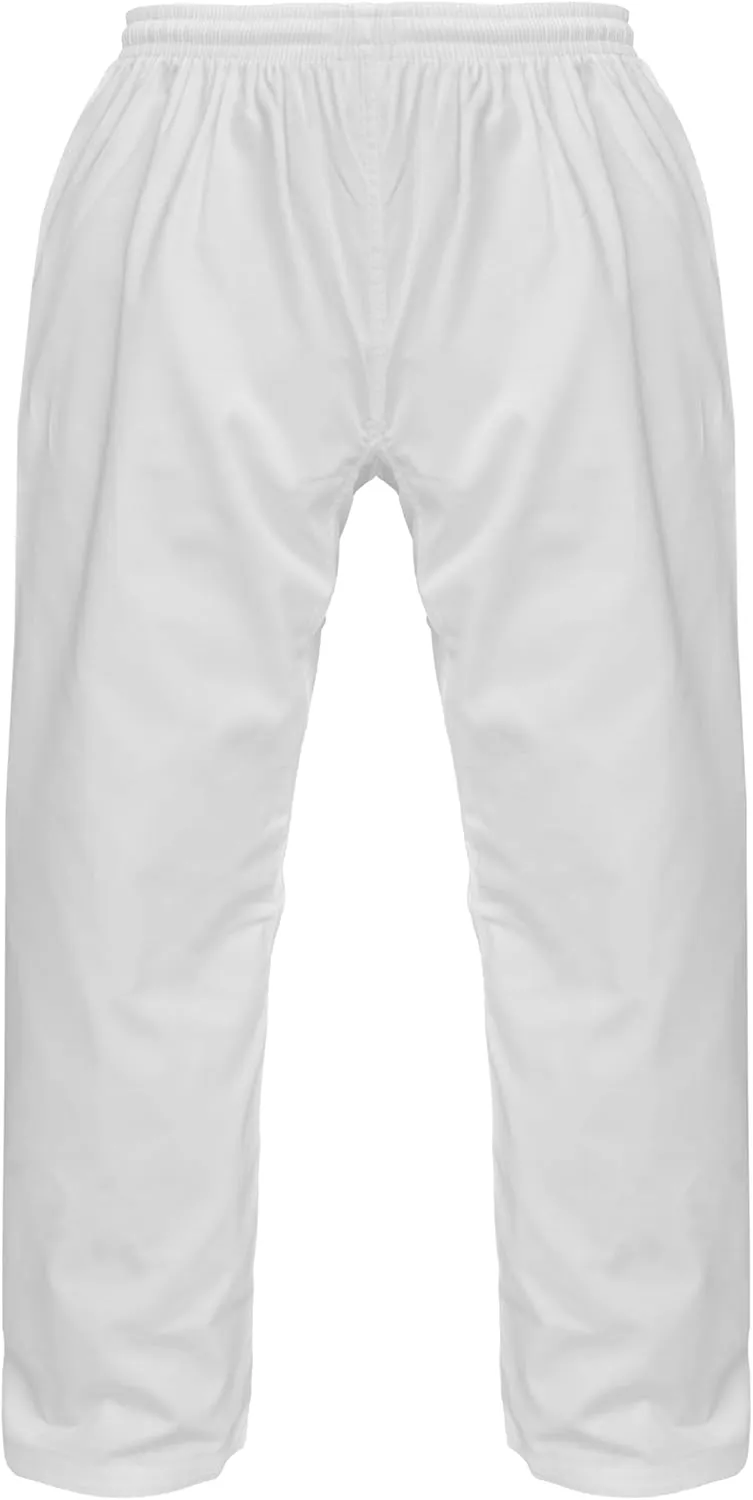 Karate Trousers Martial Arts Karate Pants Student Cotton GI Aikido Kids Pant Kung Fu Adults Kimono Trousers
