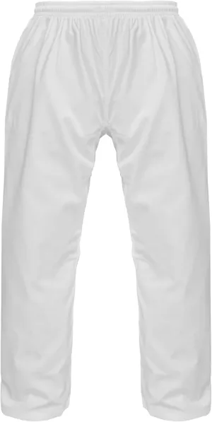 Karate Trousers Martial Arts Karate Pants Student Cotton GI Aikido Kids Pant Kung Fu Adults Kimono Trousers