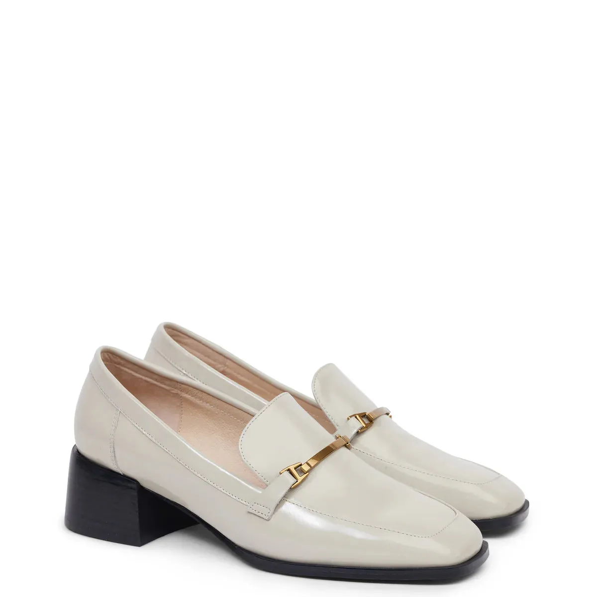 Kathryn Wilson Gio Loafer - Stone Hi Shine
