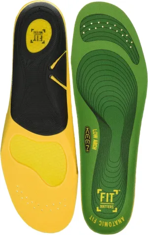 KEEN Utility mens K-30 Gel Insole for Flat Feet With Low Arches Accessories, Green, L US