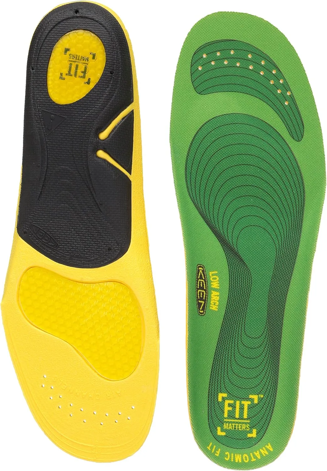 KEEN Utility mens K-30 Gel Insole for Flat Feet With Low Arches Accessories, Green, L US