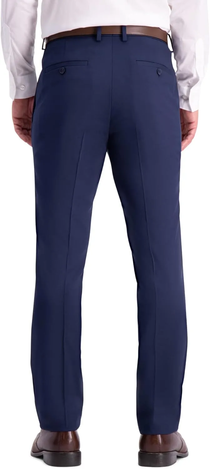 Kenneth Cole REACTION Men's Slim Fit Fashion Patterned Dress Pant