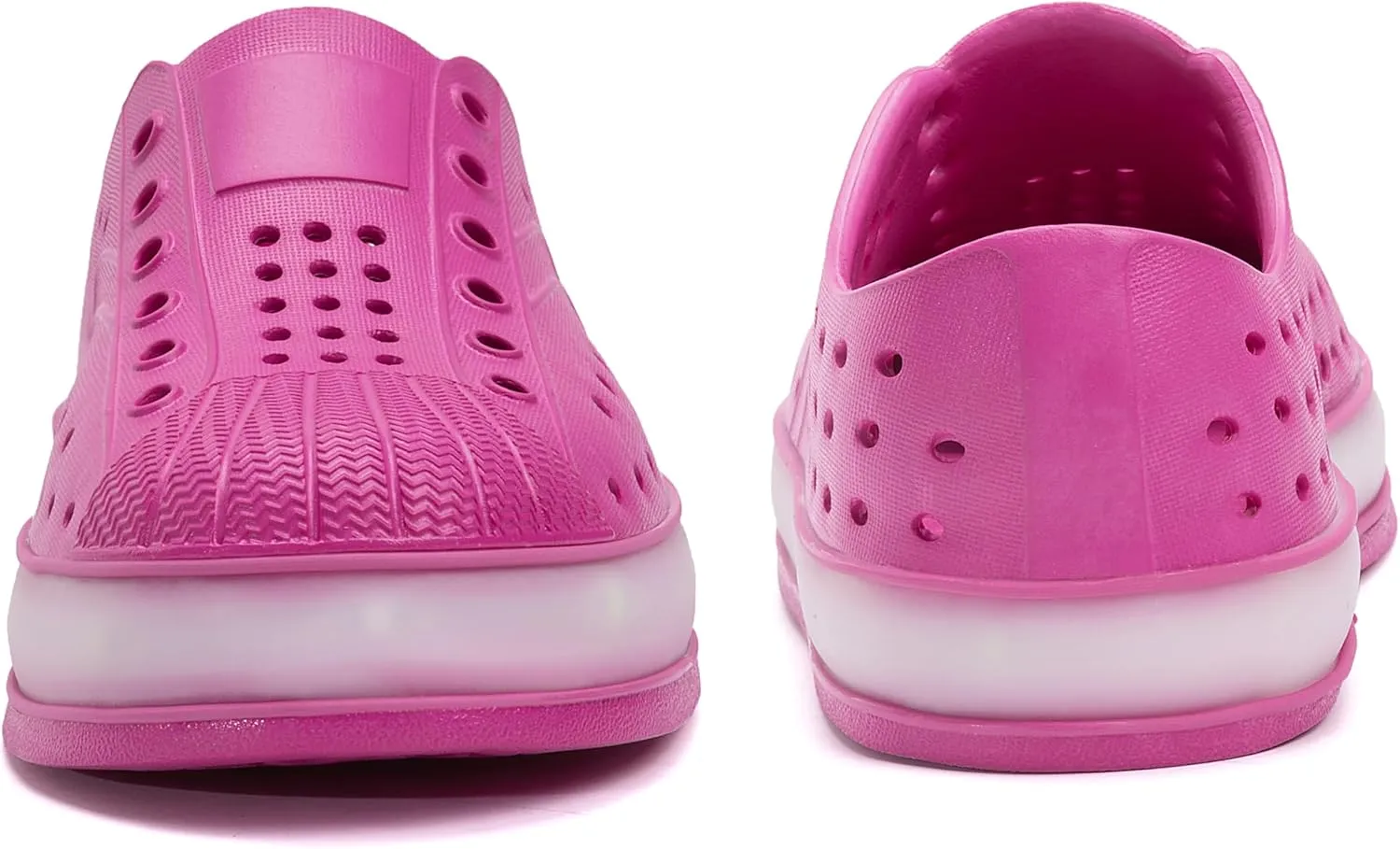 Kids Water Shoes,Toddler Slip-On Shoes,Waterproof Light Up Shoes for Boys and Girls,Lightweight Non-Slip Quick Dry Beach Sandals