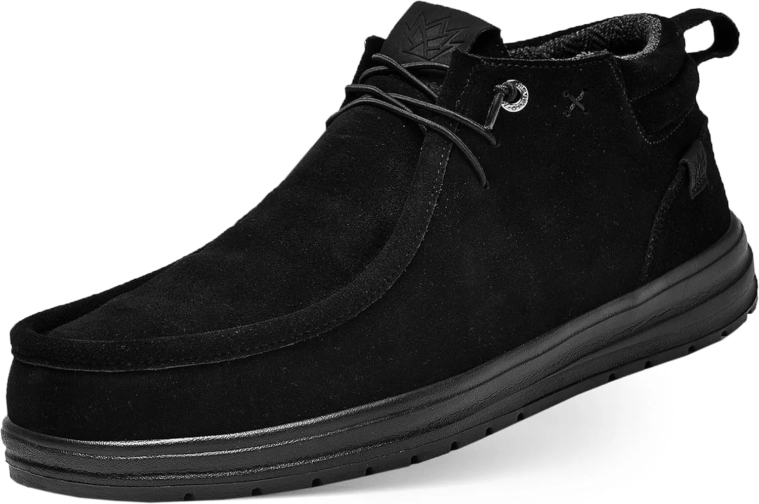 KONA & Chukka Men's Loafers Casual Slip-On Business Casual Shoes- Lightweight and Breathable Slip-On Lace Men's Suede Loafers Sneakers