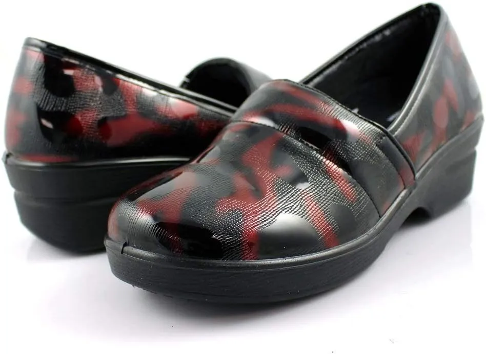 Laforst Womens Jamie Waitress Nonslip Slip On Clog