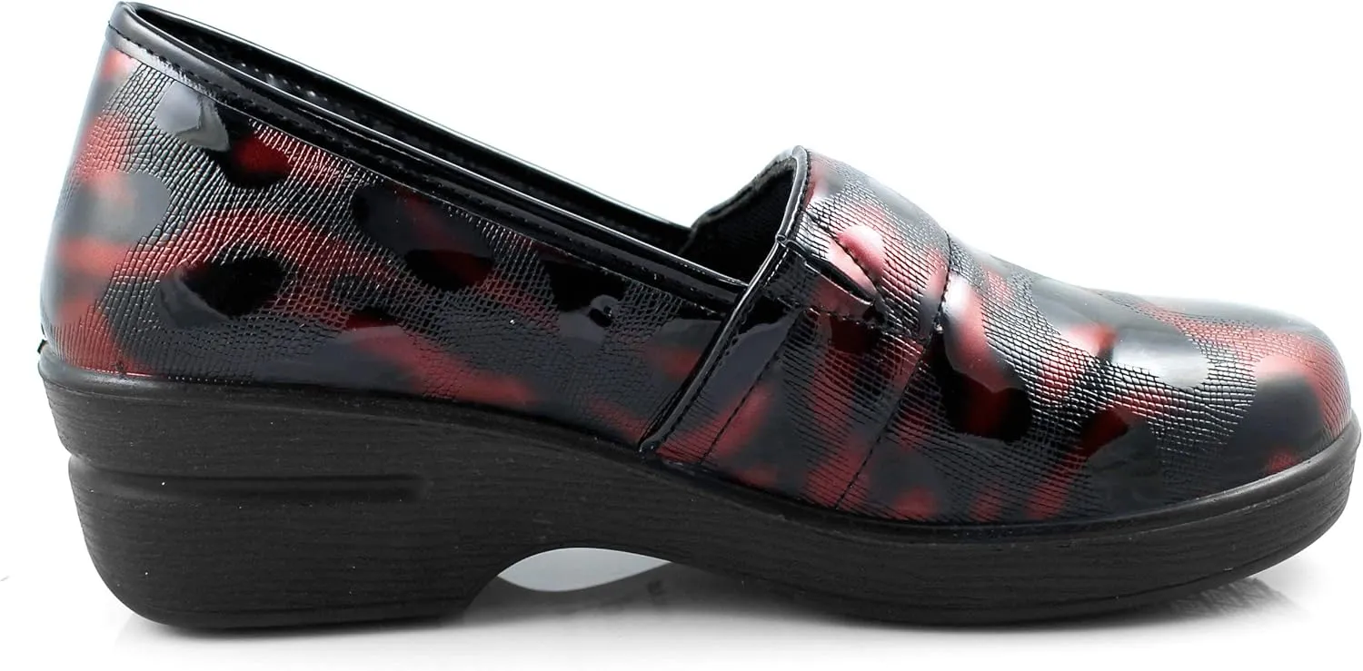 Laforst Womens Jamie Waitress Nonslip Slip On Clog