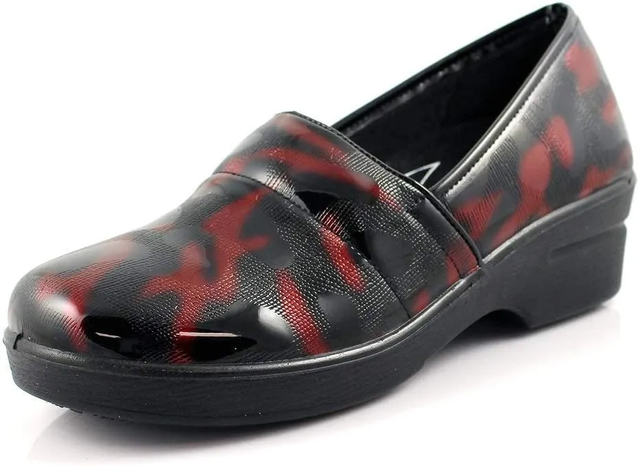 Laforst Womens Jamie Waitress Nonslip Slip On Clog