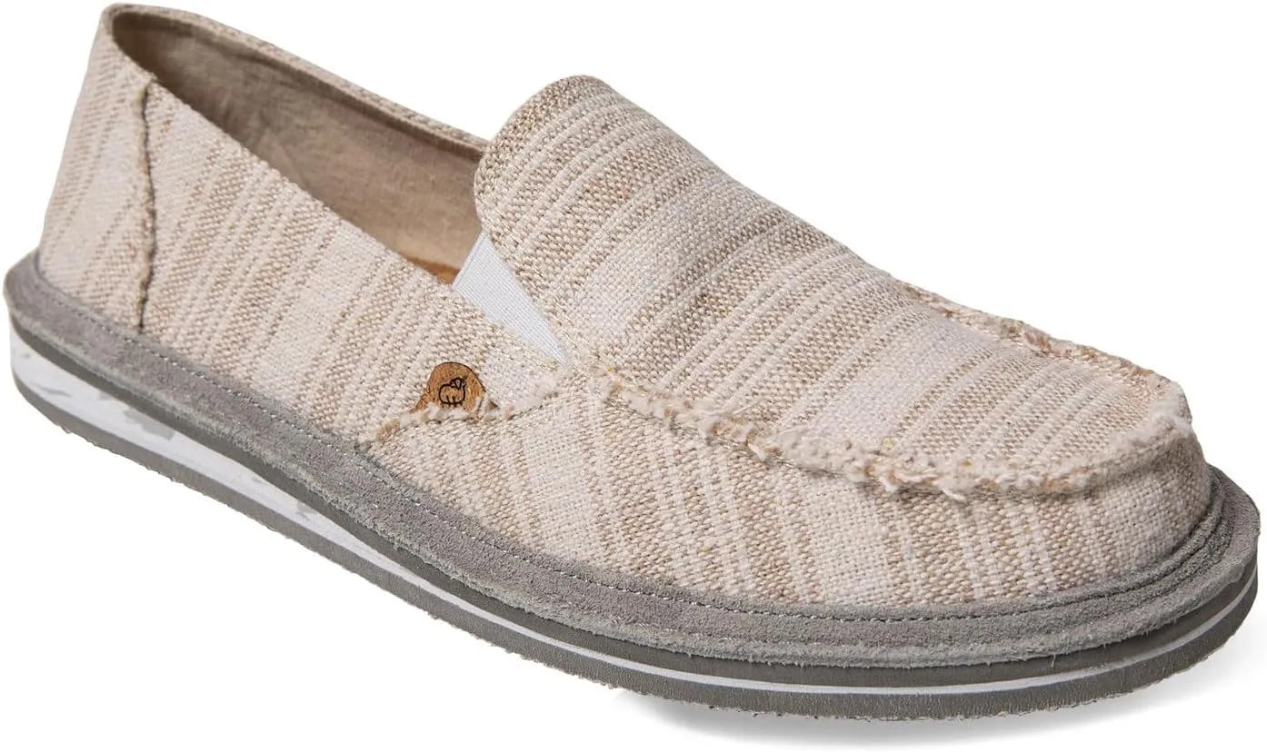 Lamo Women's Skipper Slip-On Shoes for Women – Comfortable Women Footwear in Canvas Upper with EVA Outsole Ortholite Insole – Women's Slip-On Sneakers