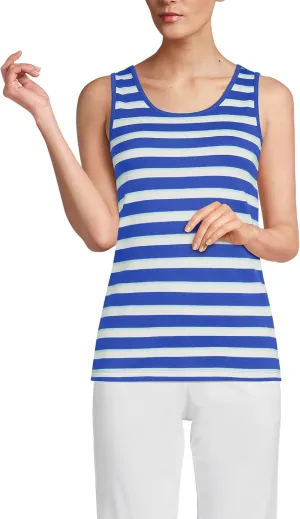 Lands' End Women's Cotton Tank Top