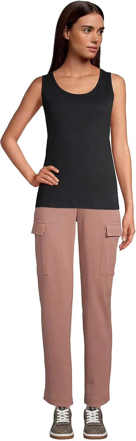 Lands' End Women's Cotton Tank Top
