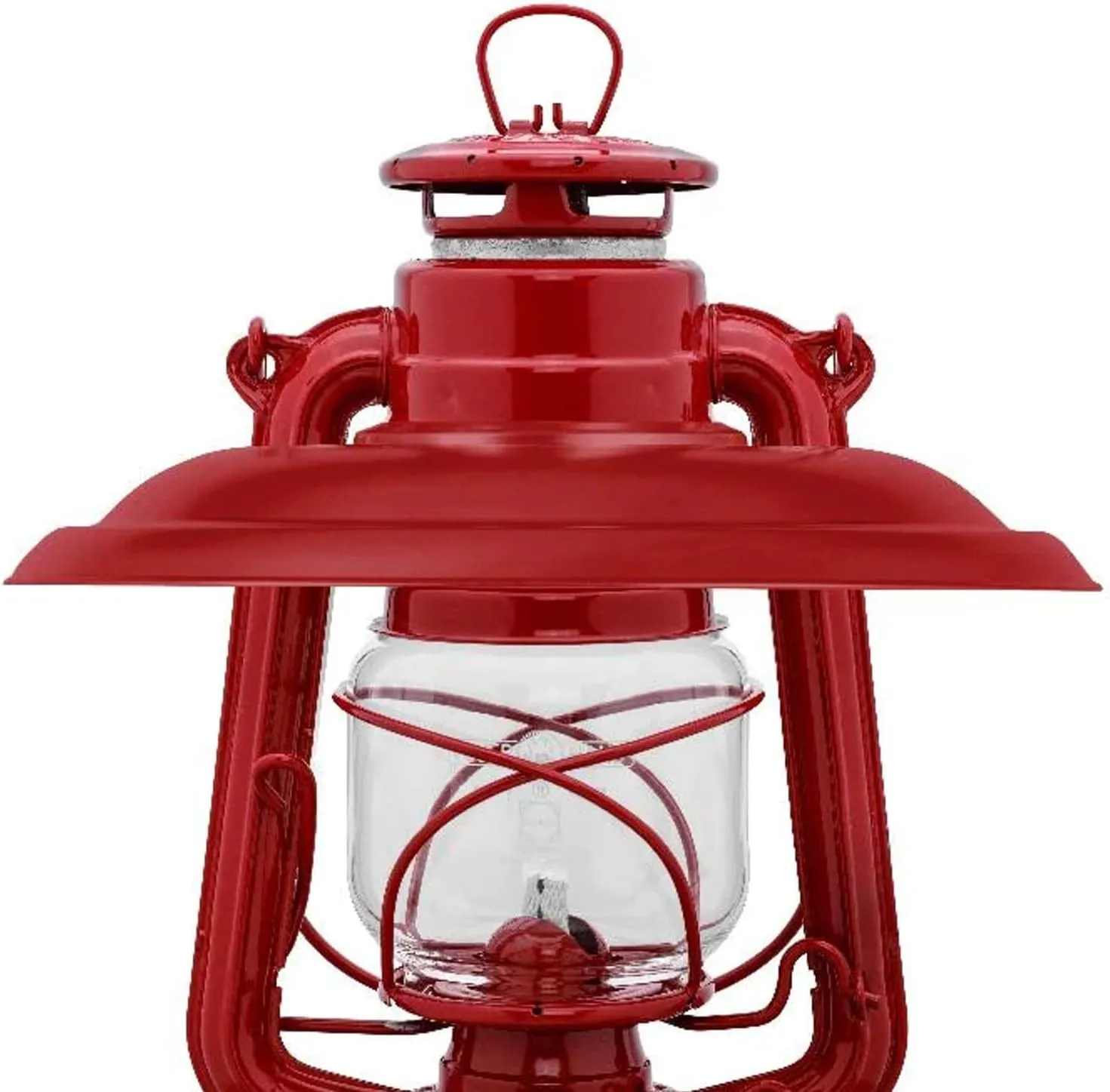 Lantern Reflector Shade for Feuerhand Oil Lantern, Directs Light, Glare and Globe Protection, Ruby Red
