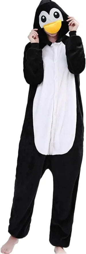 LATH.PIN Panda Onesie Pajamas for Women Men Unisex Animal Cosplay Halloween Onesies Costumes Adult Lounge Wear Sleepsuit