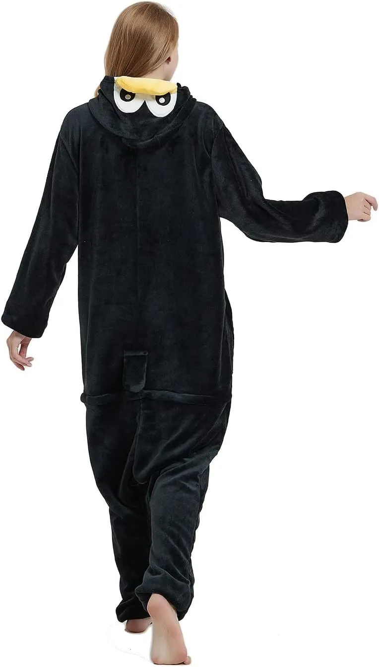 LATH.PIN Panda Onesie Pajamas for Women Men Unisex Animal Cosplay Halloween Onesies Costumes Adult Lounge Wear Sleepsuit
