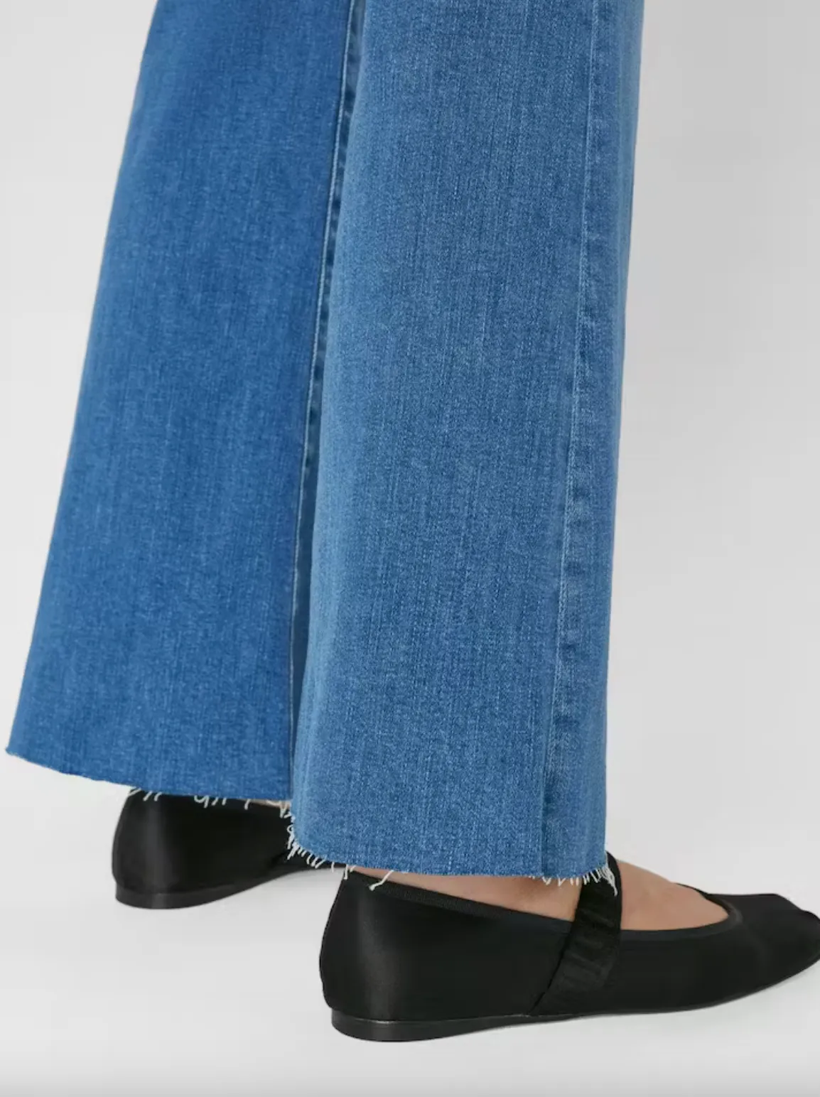 Le Easy Flare Raw Fray -  Drizzle