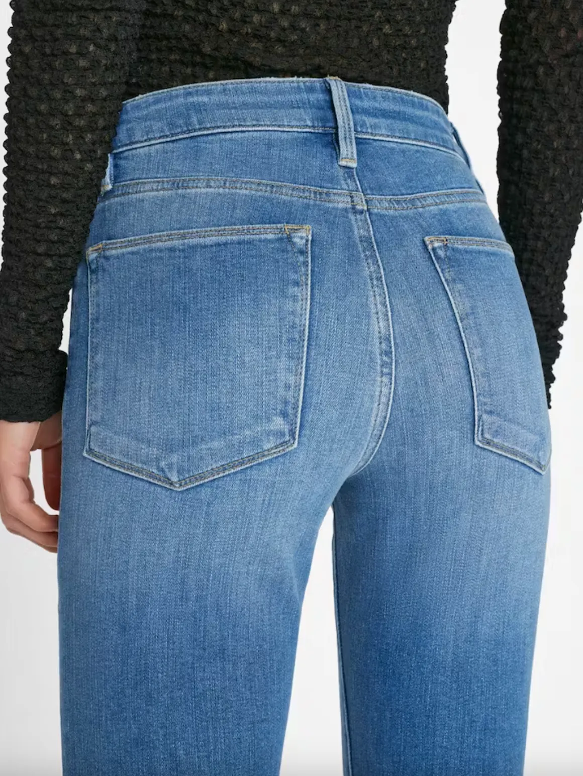 Le Easy Flare Raw Fray -  Drizzle