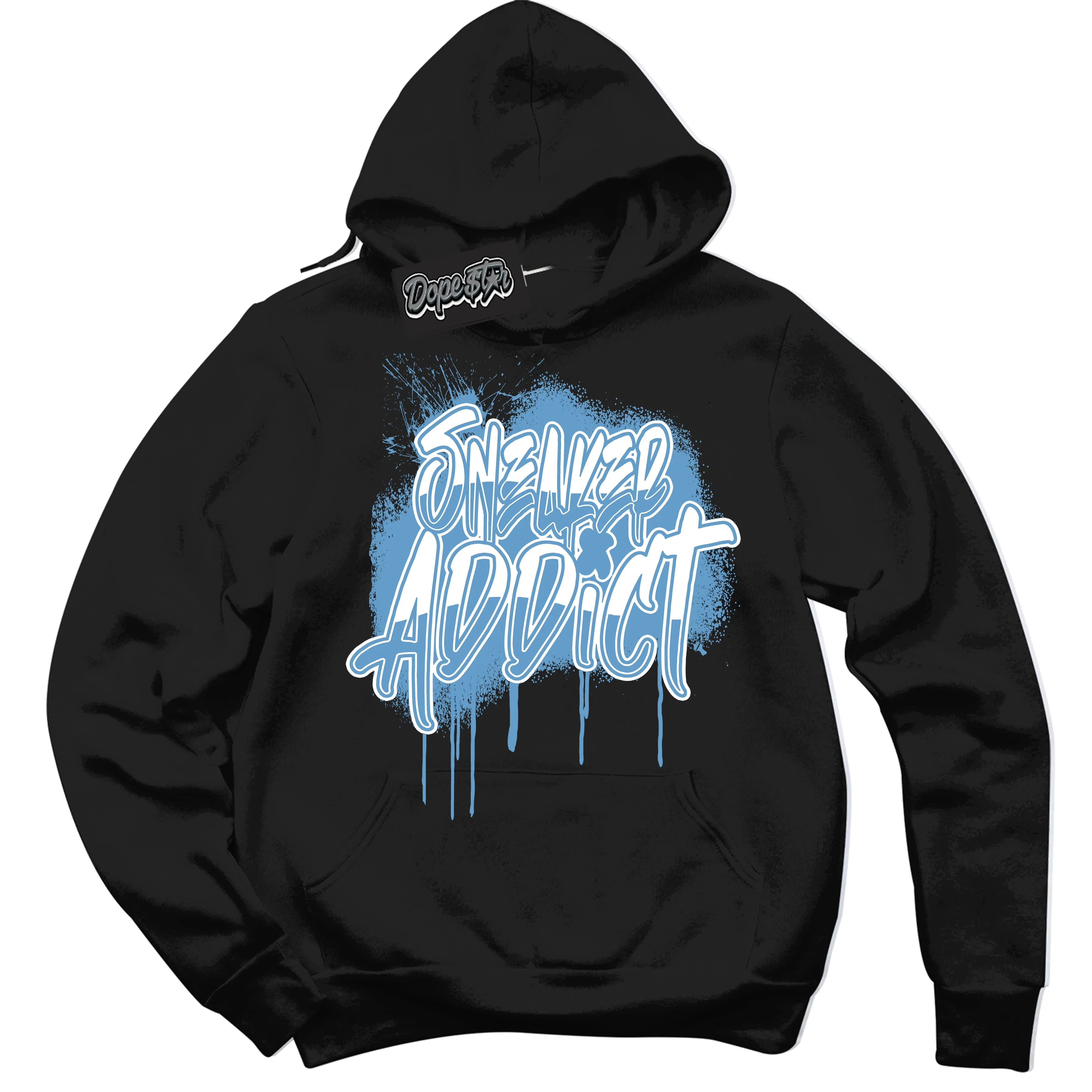 Legend Blue 1s Sneaker Hoodie Sneaker Addict Graphic
