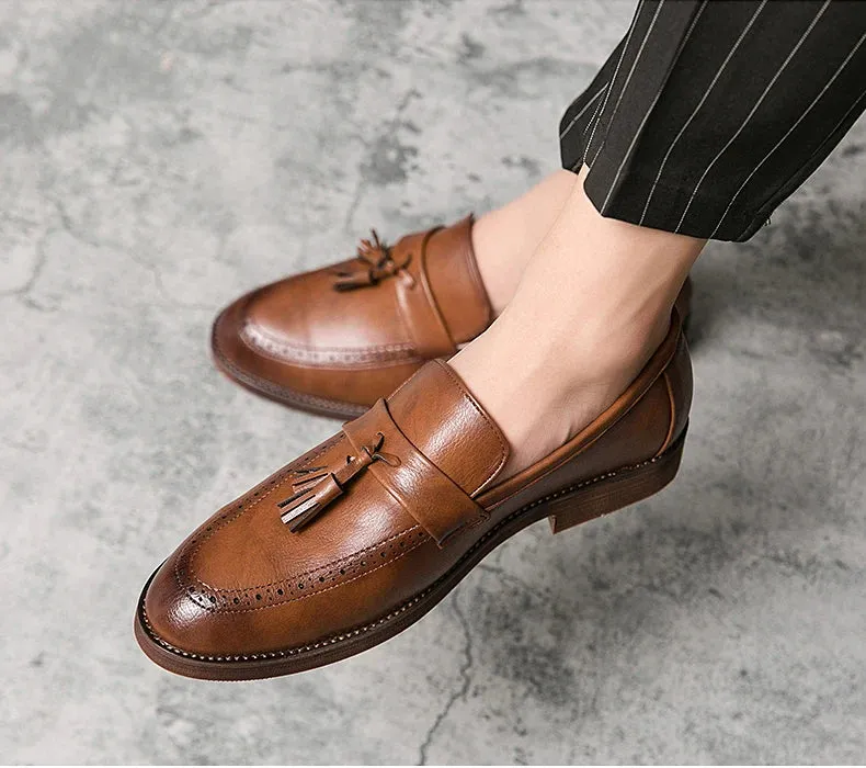LENNOX CARVED LOAFERS