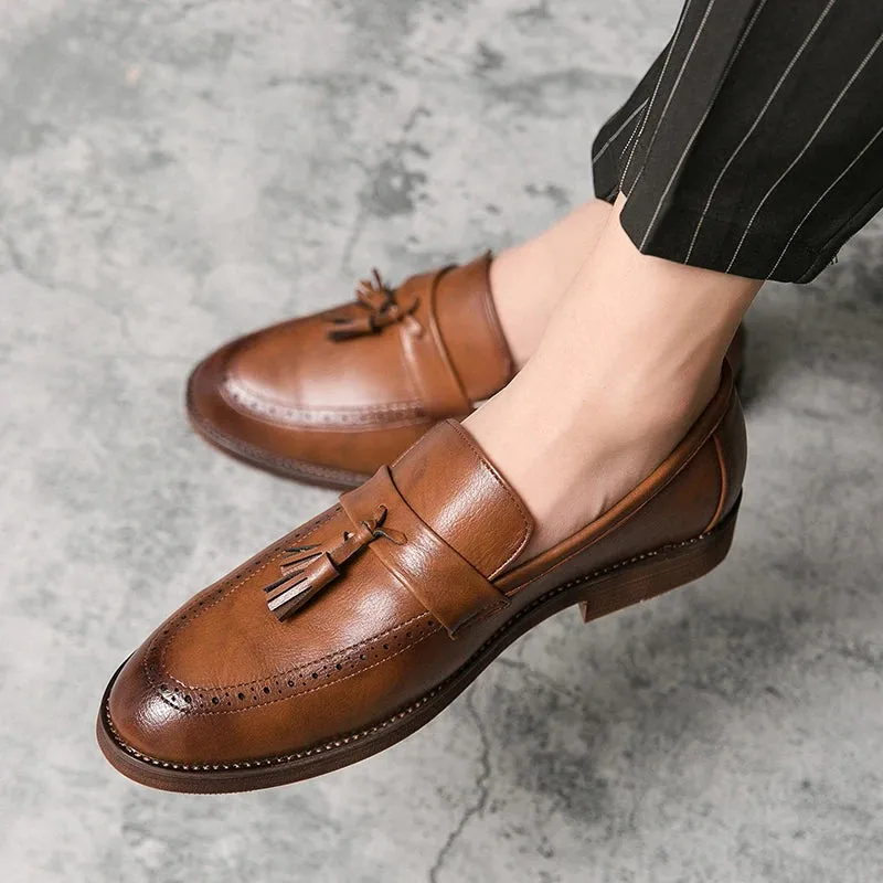 LENNOX CARVED LOAFERS