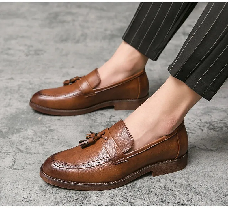 LENNOX CARVED LOAFERS