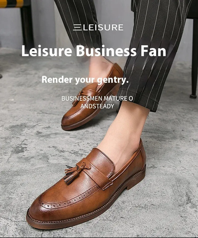 LENNOX CARVED LOAFERS