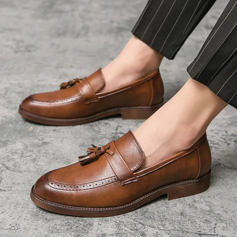 LENNOX CARVED LOAFERS