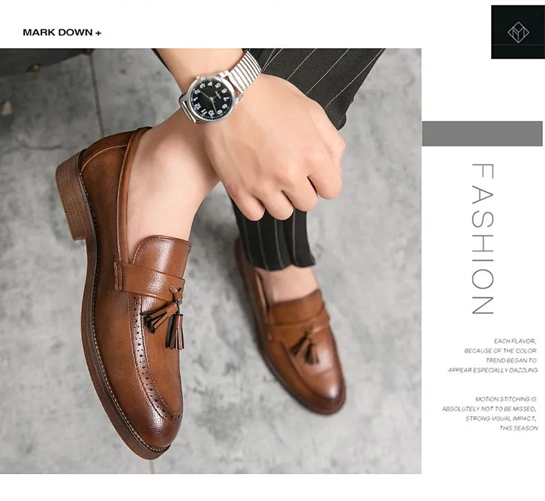 LENNOX CARVED LOAFERS