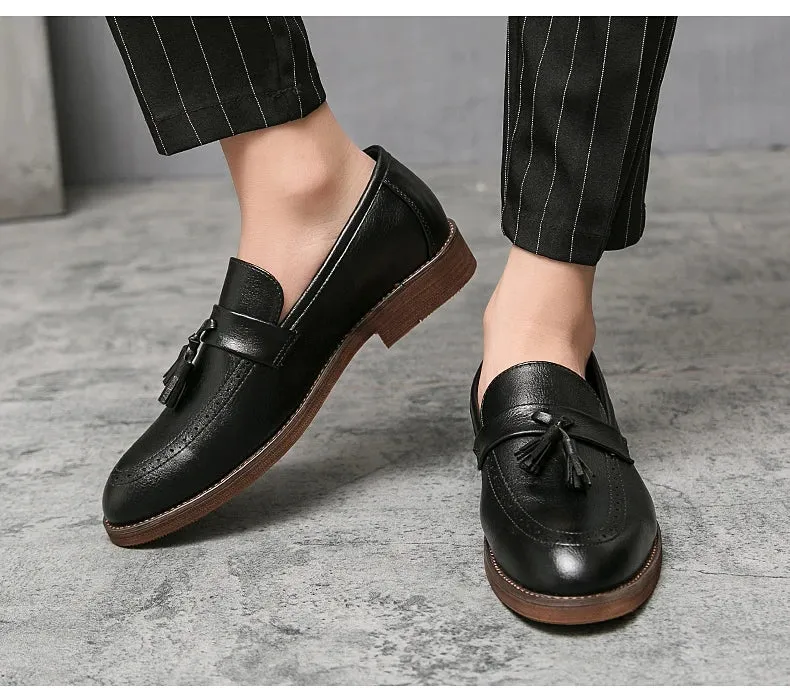 LENNOX CARVED LOAFERS