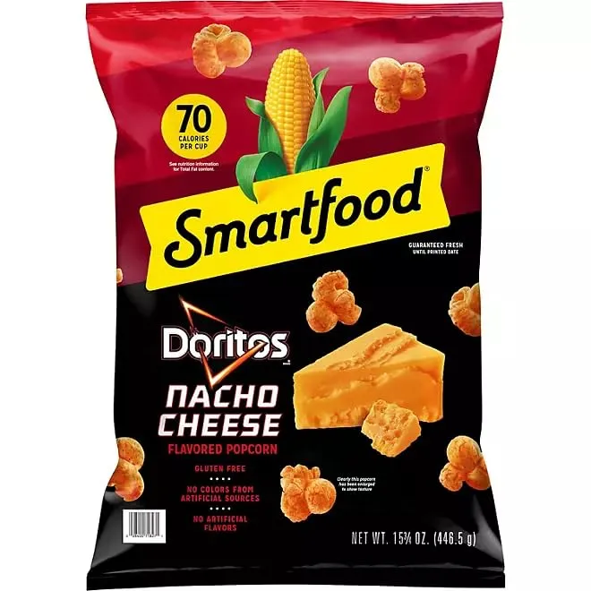 Limited Edition Nacho Cheese Flavored Popcorn, 15.8 oz 1 Bag Generic
