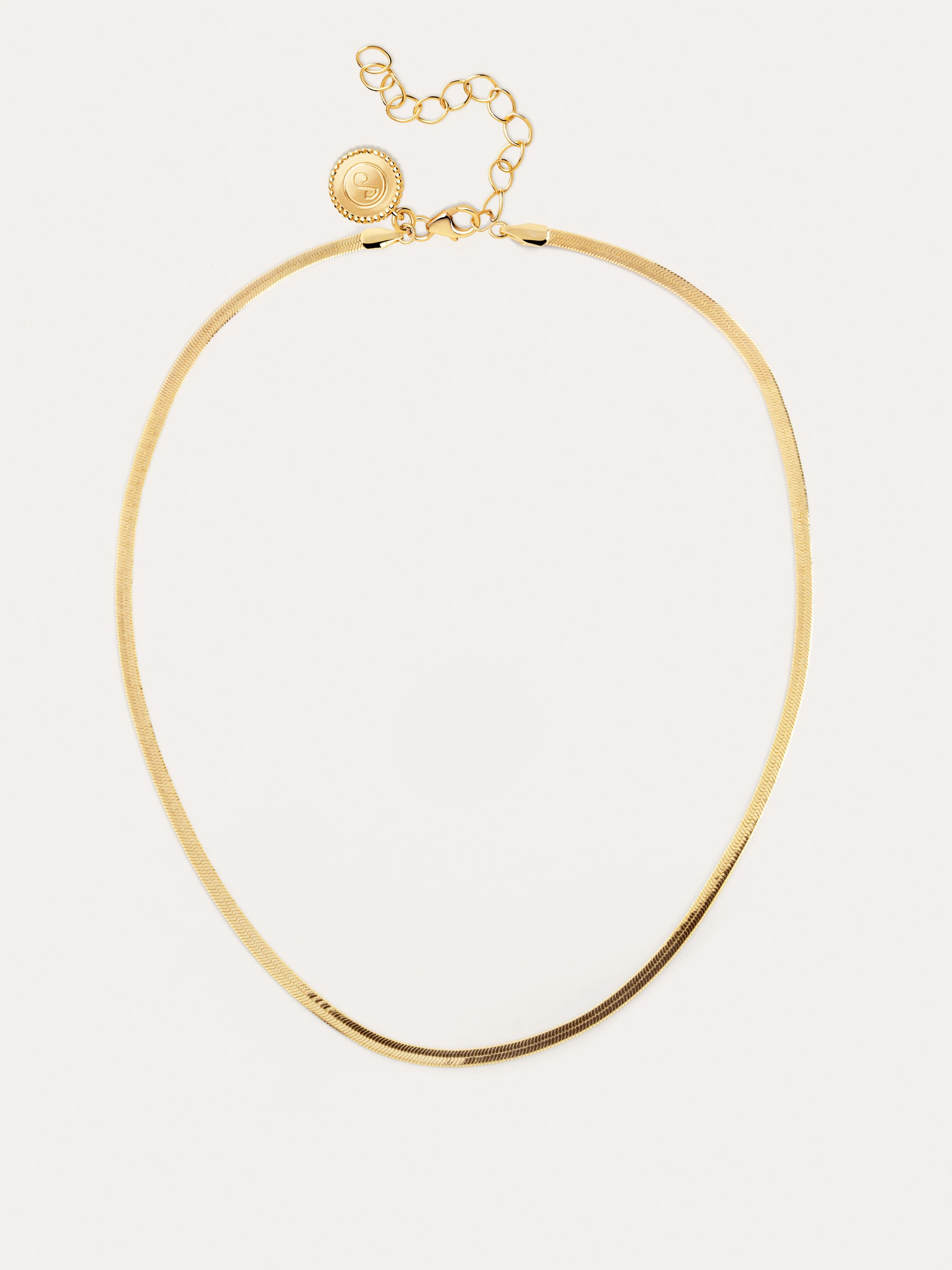 Lisse Stainless Steel Gold Necklace