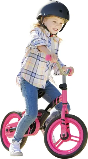 Little Tikes My First Balance-to-Pedal Bike with Fold in Pedals, 2-in-1, Pink, 2-5 Years, 12-Inch