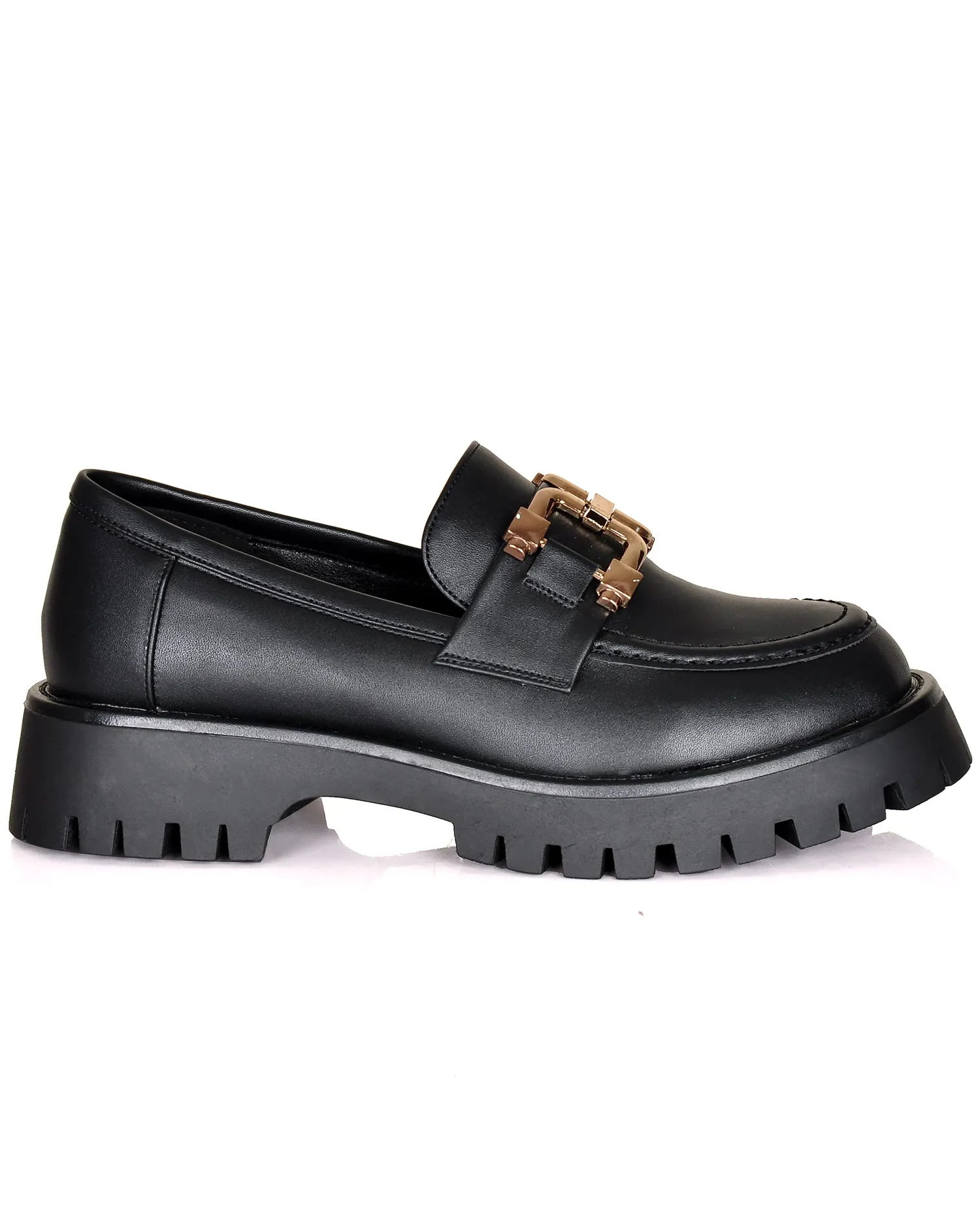 LOAFER BOOTS AC449 BLK