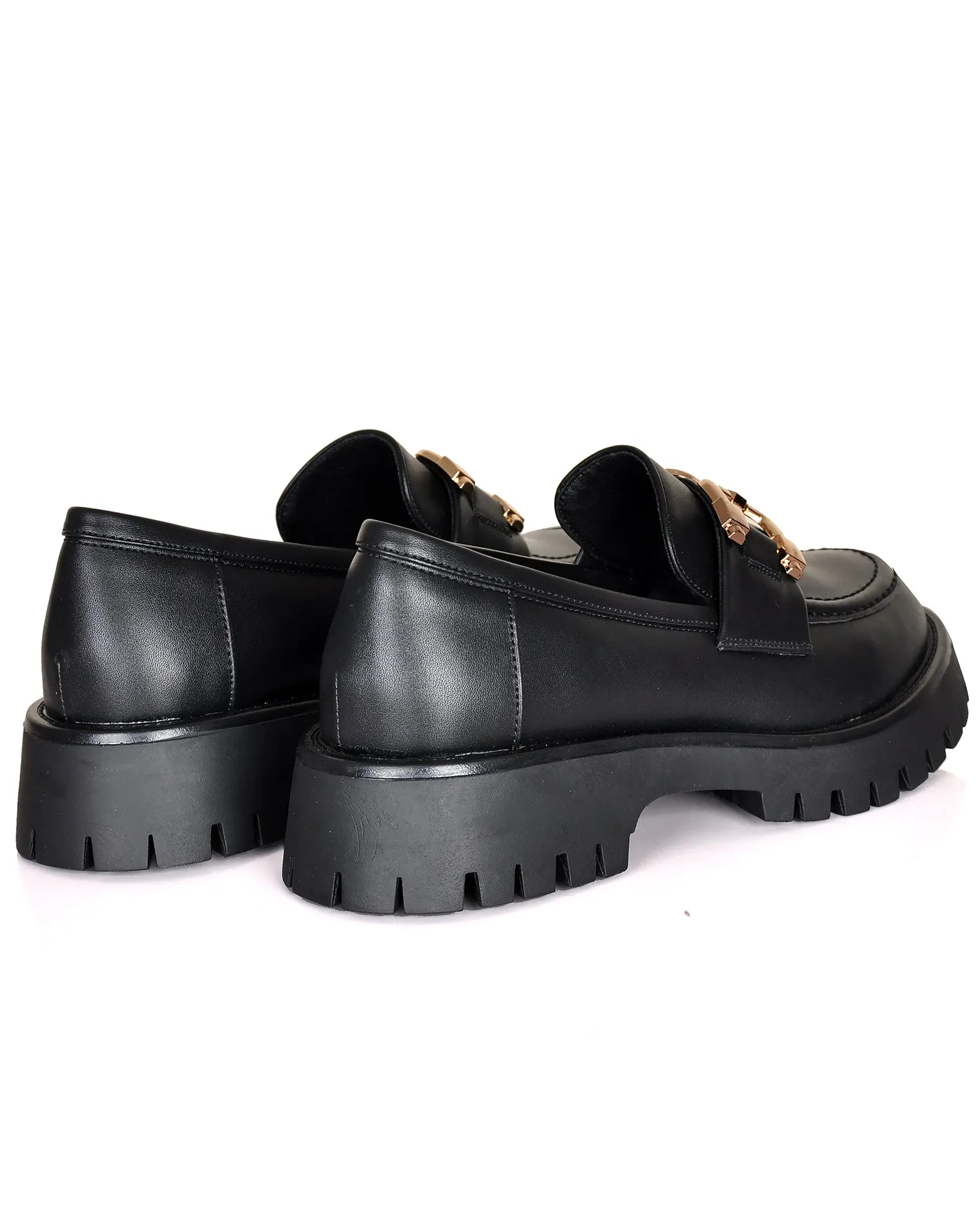 LOAFER BOOTS AC449 BLK