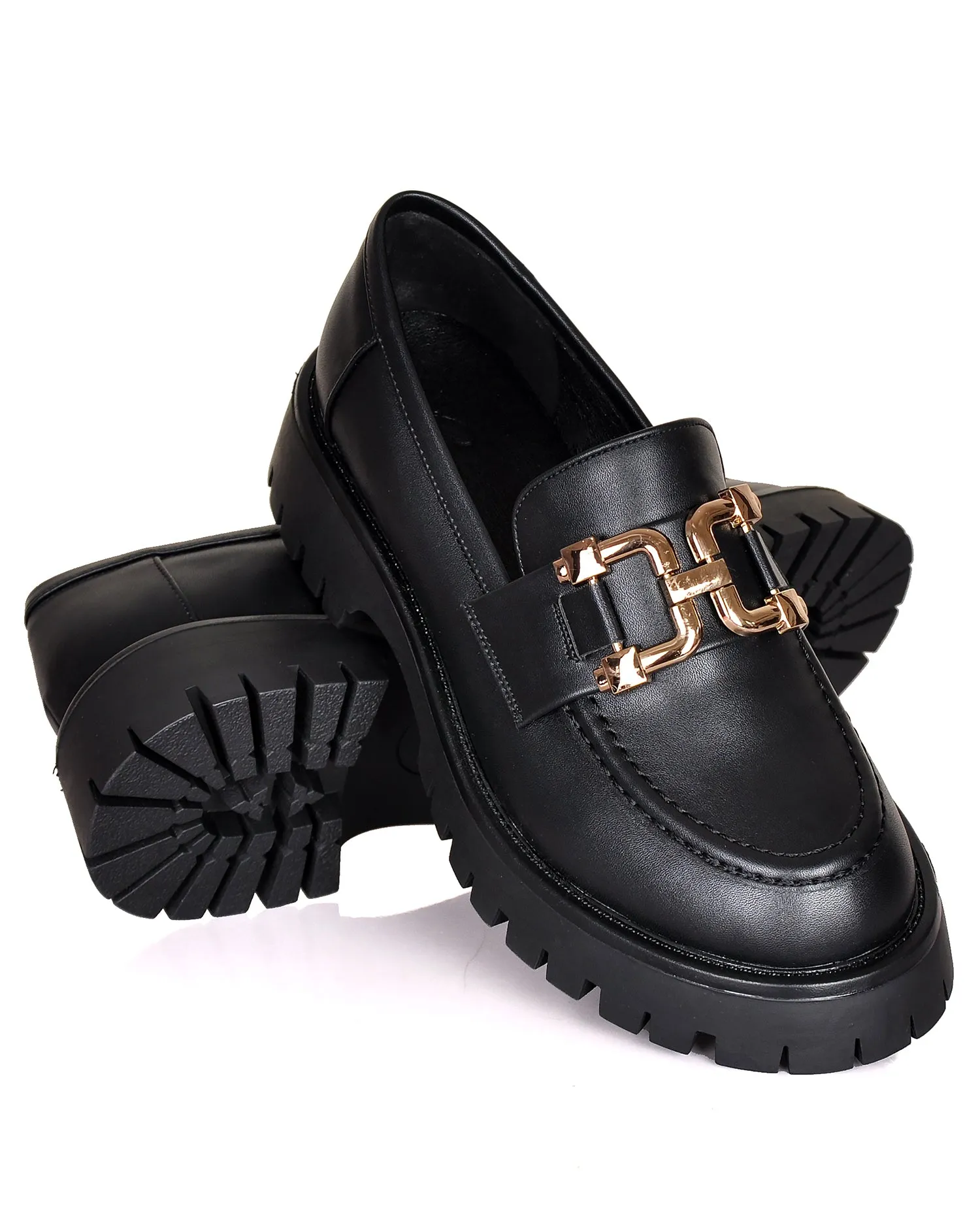 LOAFER BOOTS AC449 BLK