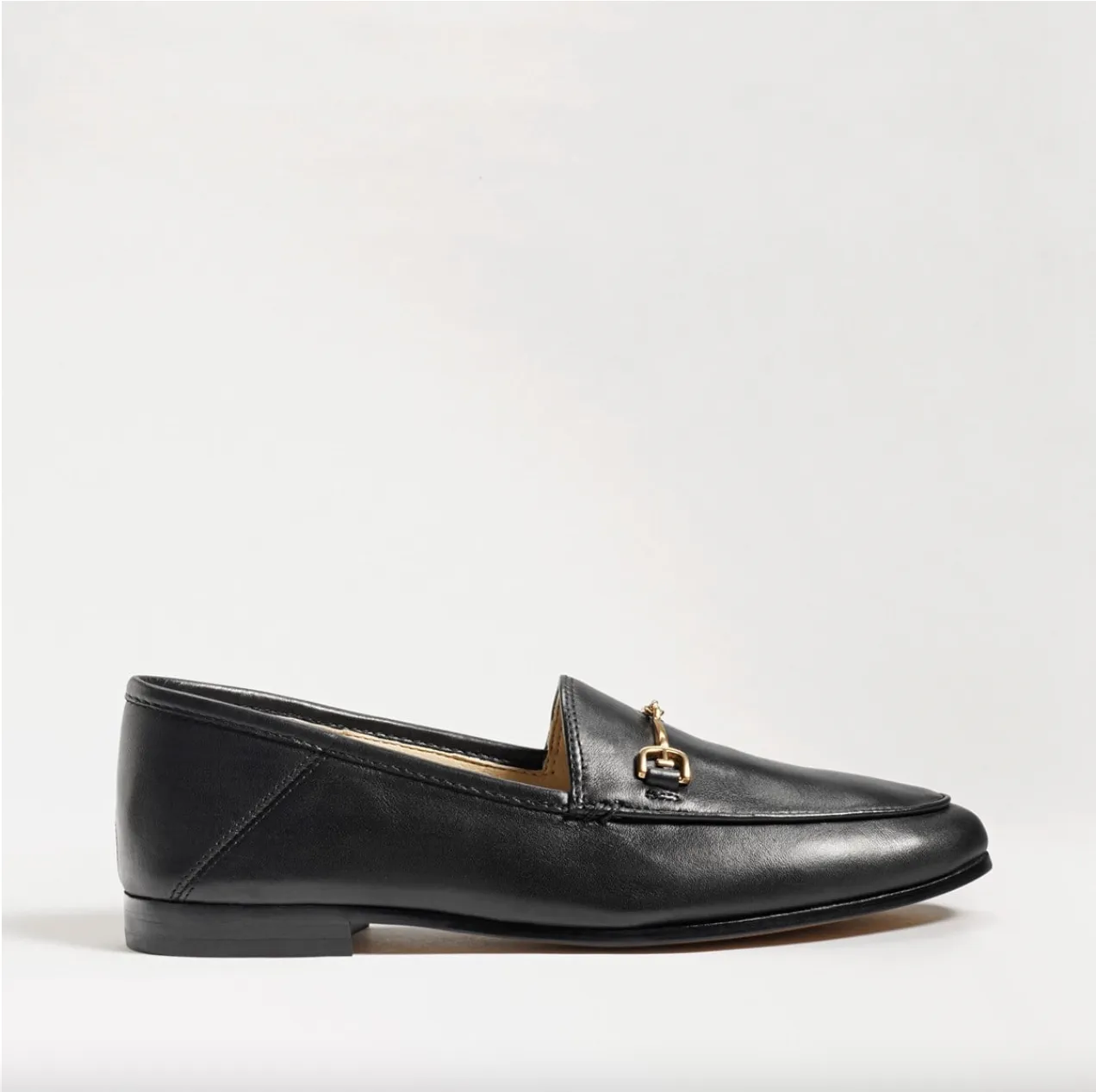 Loraine Bit Loafer - Black Leather