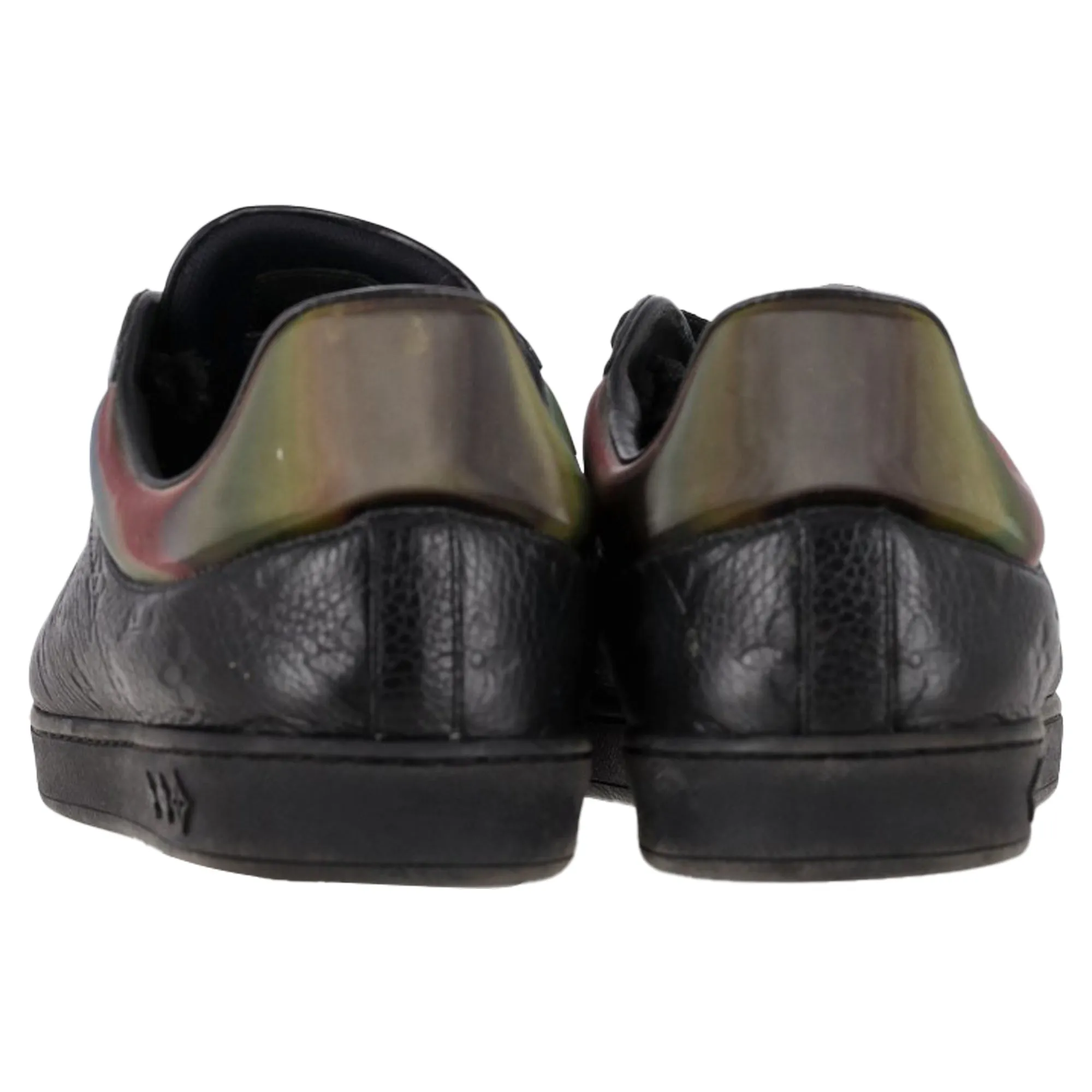 Louis Vuitton Luxembourg Monogram Sneakers in Black Leather