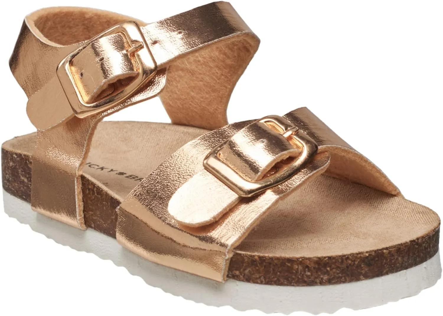Lucky Brand Unisex-Child Kids' Blanc 2 Strap Sandals Little Kid/Toddler