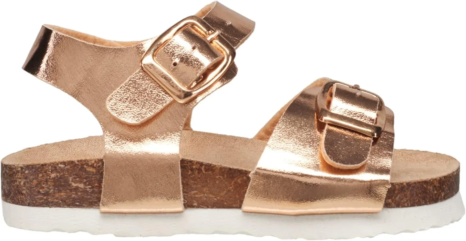 Lucky Brand Unisex-Child Kids' Blanc 2 Strap Sandals Little Kid/Toddler