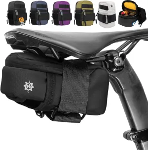 Lumiere & Co. Road Bike Saddle Bag, Bike Bag, Mountain Bike Saddle Bag, Small Bike Seat Bags, Bike Under Seat Bag, Bicycle accessories, Bike Bags, Bike Seat Bag,