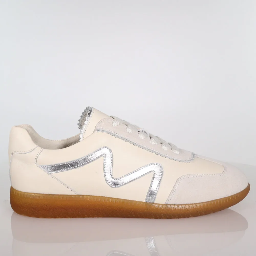 Magnum Sneaker - Ivory Silver