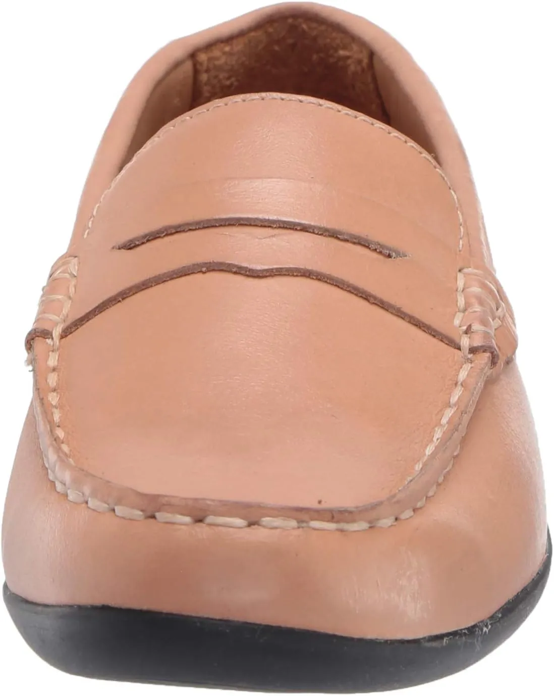 Marc Joseph New York Unisex-Child Leather Made in Brazil Luxury Fashion Slip on Loafer with Penny Detail