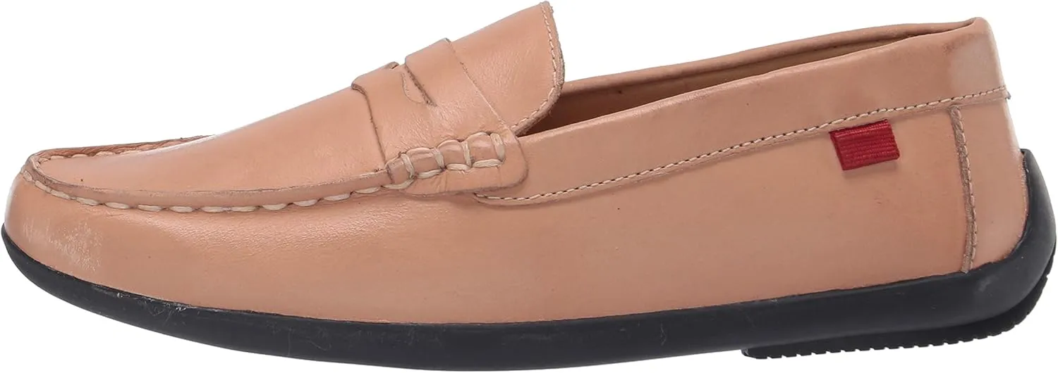 Marc Joseph New York Unisex-Child Leather Made in Brazil Luxury Fashion Slip on Loafer with Penny Detail