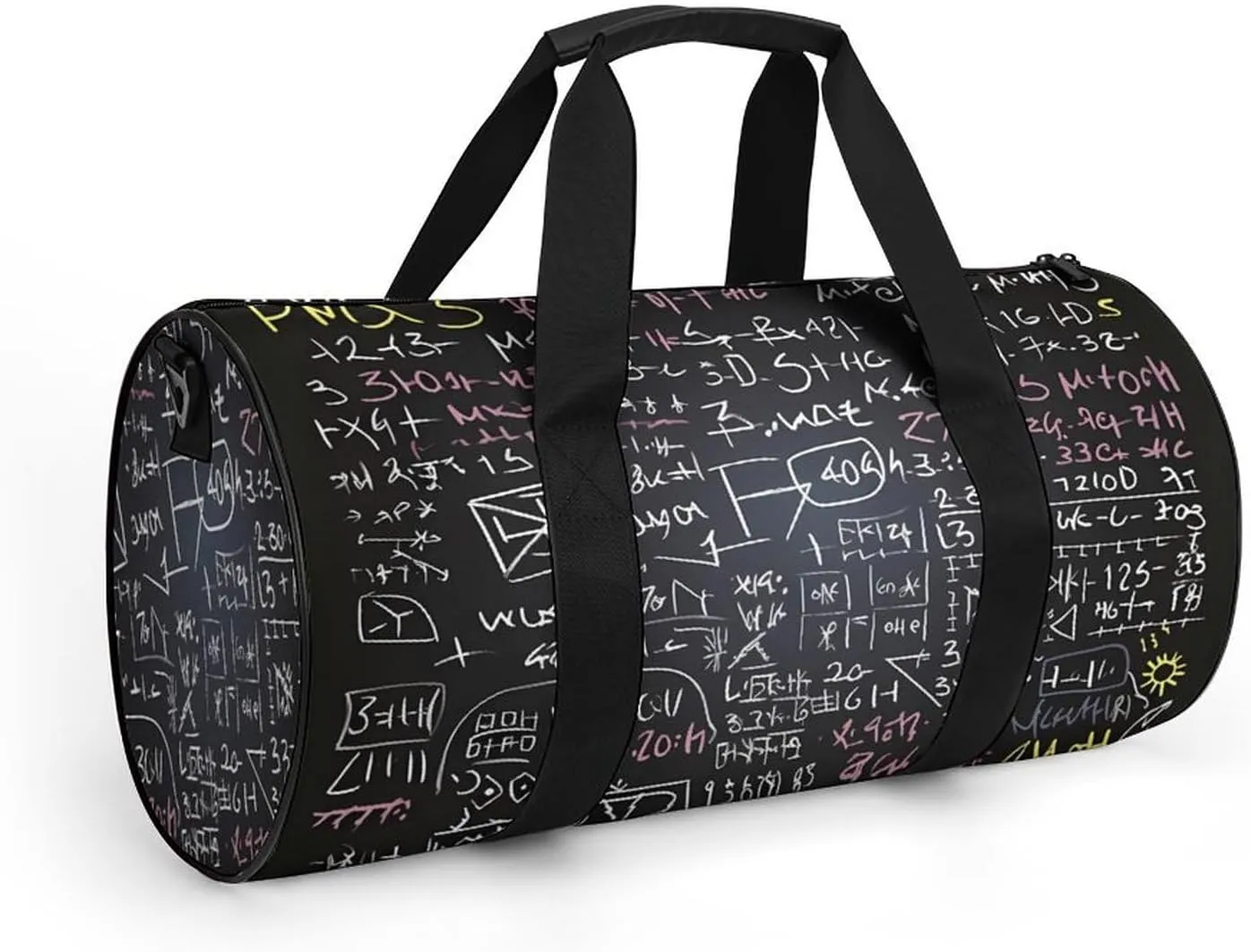 Math Formula Duffel Bag for Men Women Gym Bag Sports Small Overnight Bag for Travel Weekender