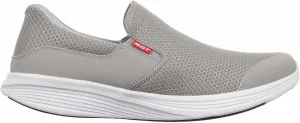 MBT Mens SF Modena III Textile Synthetic Light Grey Trainers 9 US