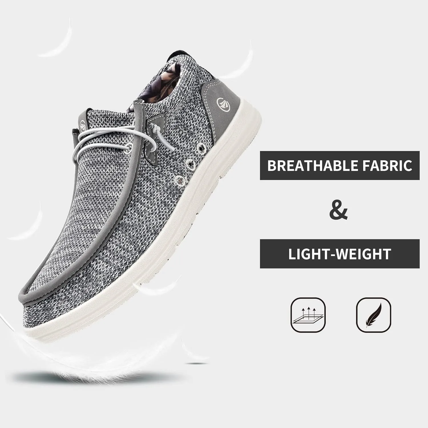 MEHOTO Men's Slip On Loafers | Arch Support Insole | Men's Shoes | Comfortable Light-Weight Mens Casual Loafers