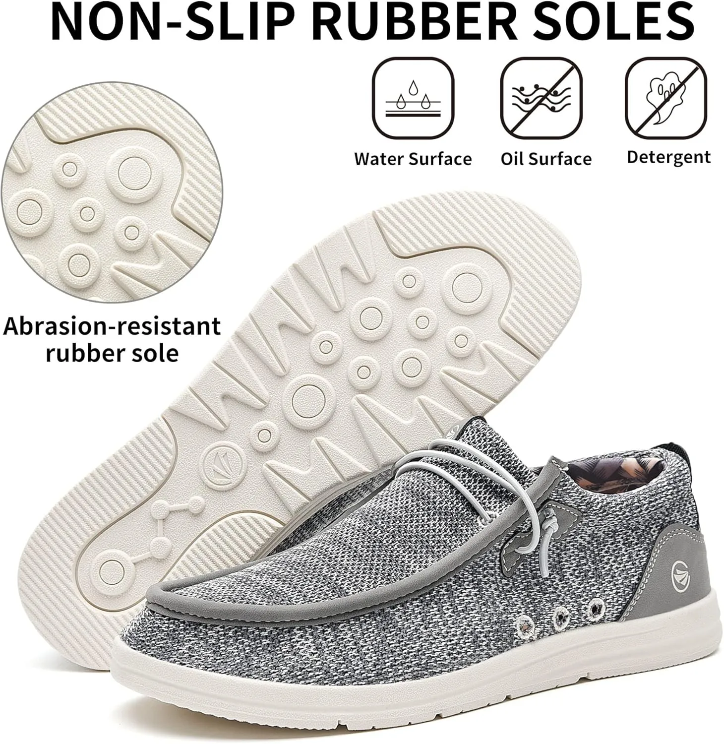 MEHOTO Men's Slip On Loafers | Arch Support Insole | Men's Shoes | Comfortable Light-Weight Mens Casual Loafers