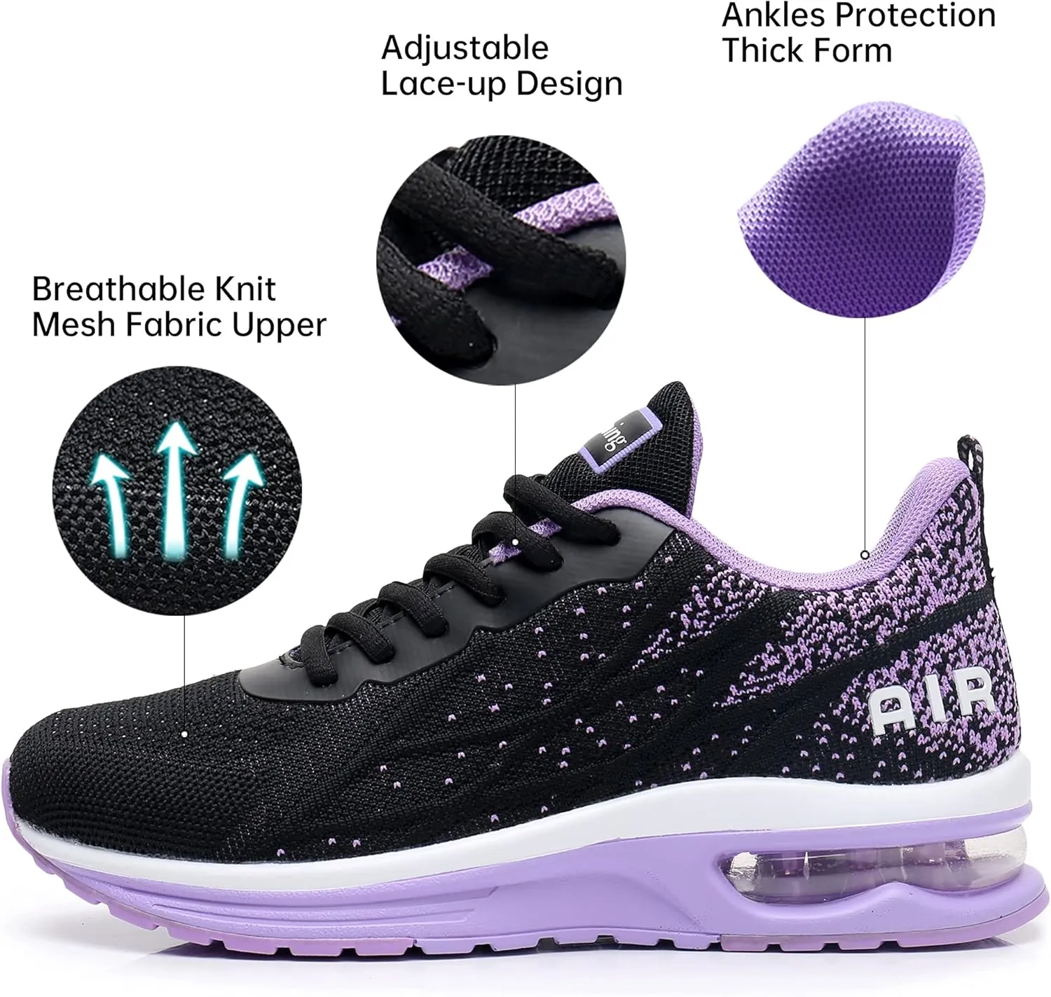 MEHOTO Womens Tennis Shoes Athletic Running Shoes Fashion Walking Sneaker for Sport Fitness Gym Jogging