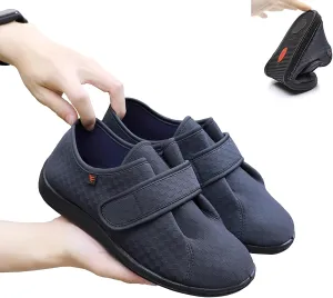 Men Women Diabetic Shoes,Edema Footwear,Adjustable Magic Stickers for Swollen, Wide, Valgus, Foot Diseases, Deformed Feet