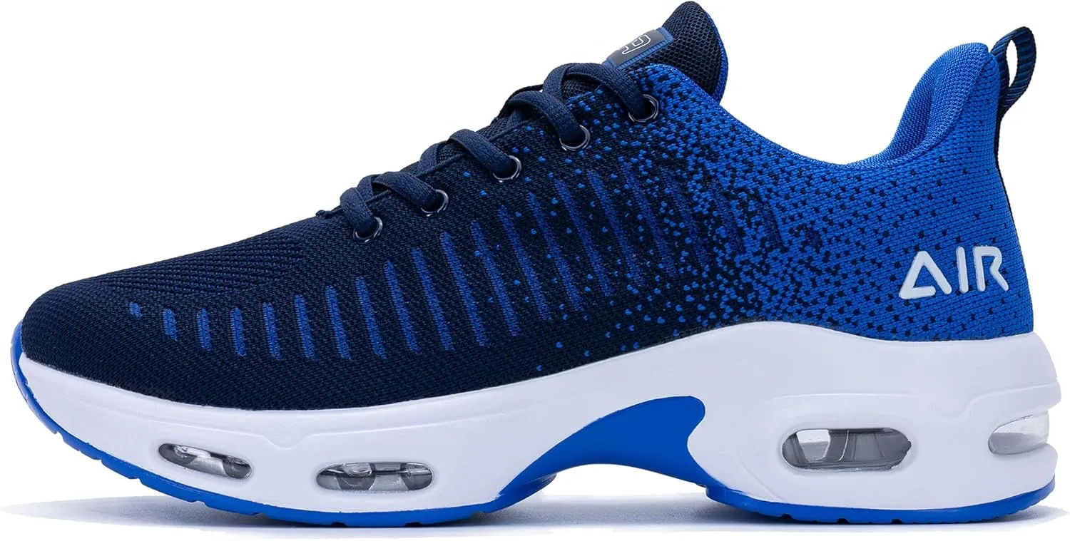 Mens Air Running Shoes Comfortable Walking Tennis Sneakers Lighweight Athletic Shoes for Sport Gym Jogging US 7-12