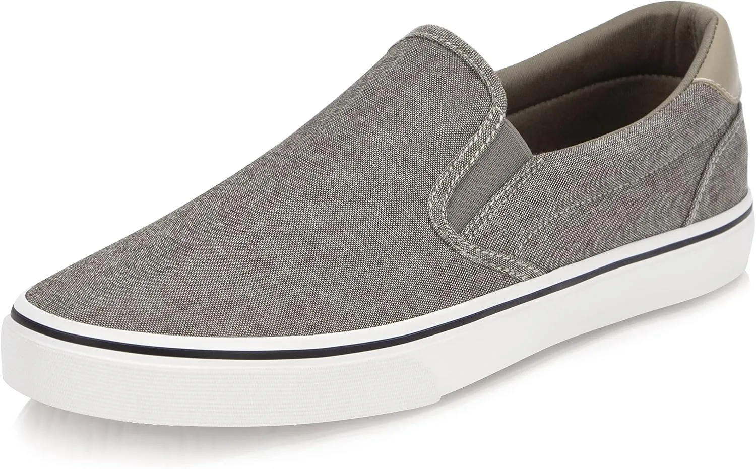Men's Black Classic Low Top Shoes Canvas Fashion Sneaker with Soft Insole Causal Dress Shoes for Men Comfortable Walking Shoes